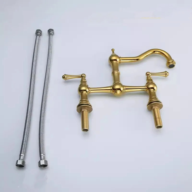 Torneira Gourmet Cozinha Inox Duplocomando Brescia - Homedeccori