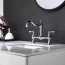Torneira Gourmet Cozinha Inox Duplo Comando Vintage Wexford