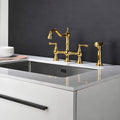 Torneira Gourmet Cozinha Inox Duplo Comando Vintage Wexford