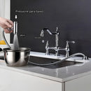 Torneira Gourmet Cozinha Inox Duplo Comando Vintage Wexford