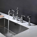 Torneira Gourmet Cozinha Inox Duplo Comando Vintage Wexford