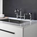 Torneira Gourmet Cozinha Inox Duplo Comando Vintage Wexford