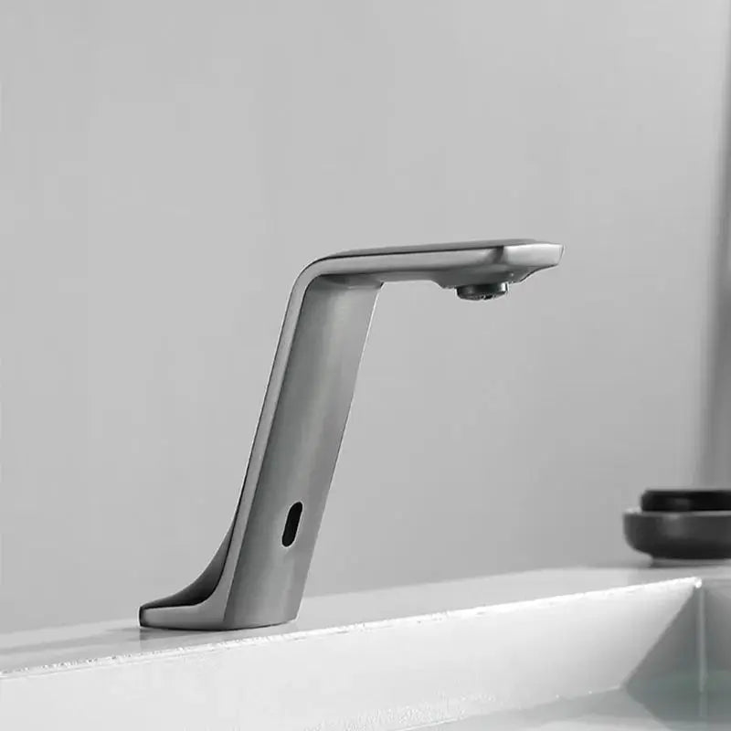 Torneira Banheiro Automática Sensor Inox Aqua Touch