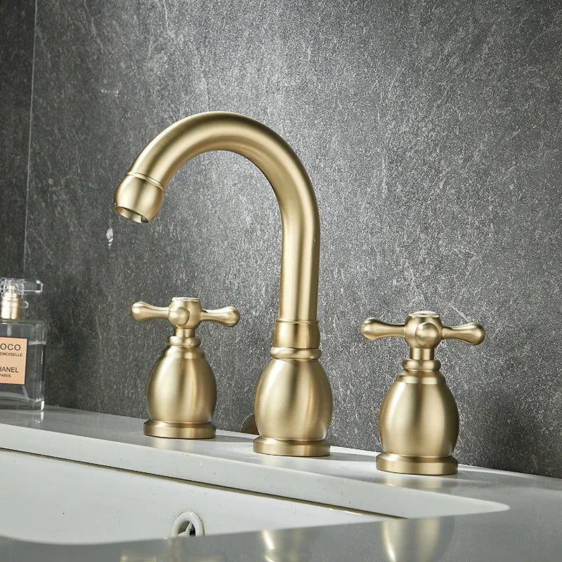 Torneira Duplo Comando Inox para Banheiro Auris