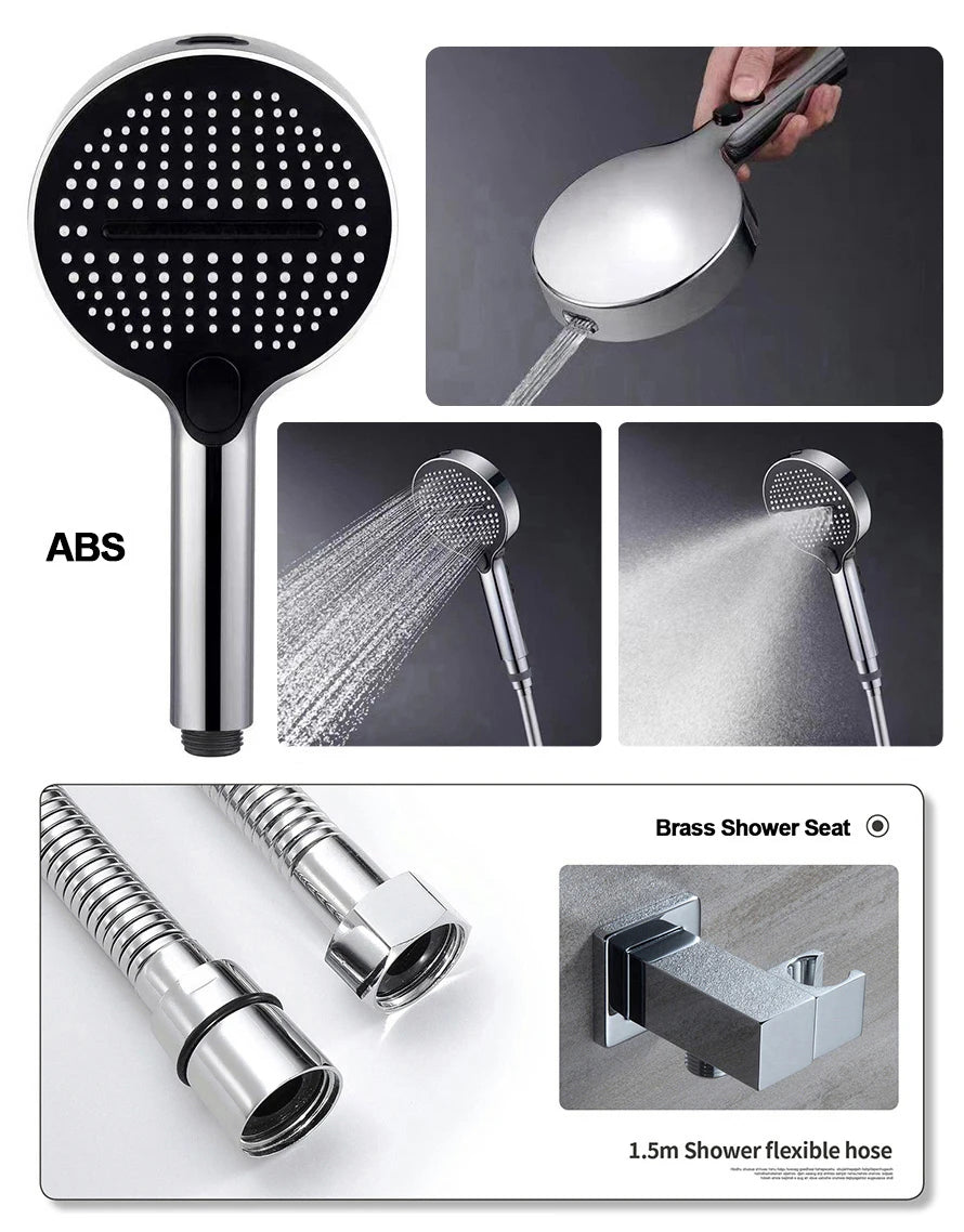 Ducha De Teto Embutir Inox 90x30 LED Bluetooth Spa Torrente - Homedeccori