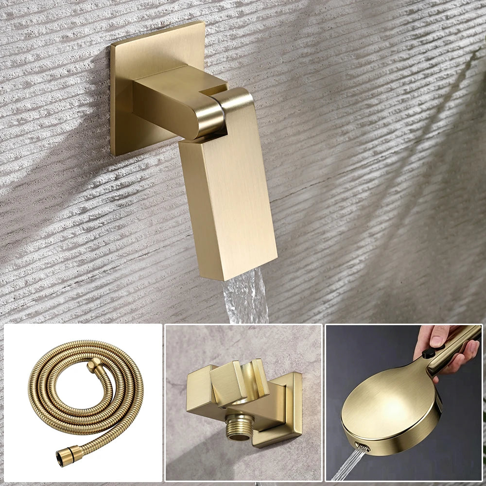 Ducha De Teto Embutir Inox 58x38 LED Bluetooth Spa Imperiale - Homedeccori