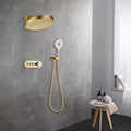 Ducha De Parede Spa Cascata Inox Completa Thermis