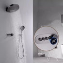 Ducha De Parede Spa Cascata Inox Completa Thermis
