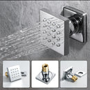 Ducha De Teto Embutir Inox 90x30 LED Bluetooth Spa Torrente