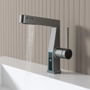 Torneira Para Banheiro Inox Monocomando LED Multifuncional Lumex