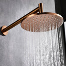 Ducha De Parede Spa Inox 25cm Redonda Completa Velato