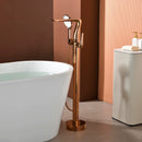 Torneira de Piso para Banheira com Ducha Manual Brixon