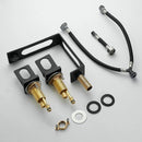 Torneira Para Banheiro Duplocomando Inox Misturador Trieste