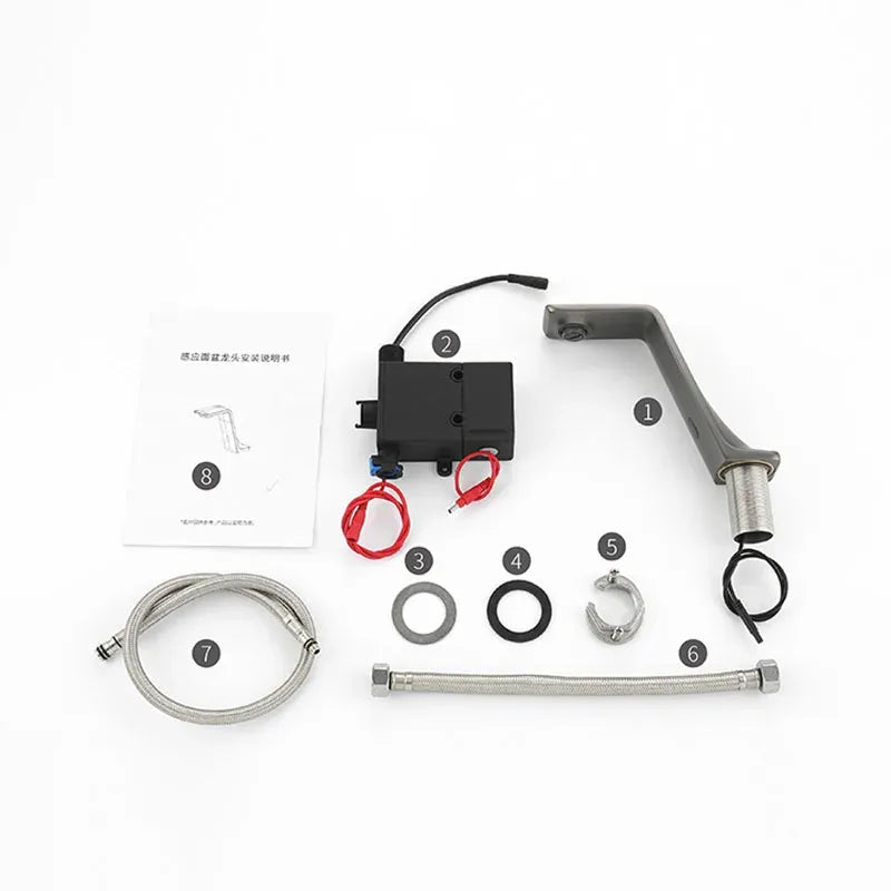 Torneira Banheiro Automática Sensor Inox Aqua Touch