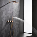 Ducha De Parede Spa Inox 25cm Redonda Completa Velato