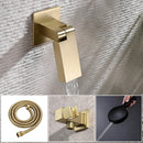 Ducha De Teto Embutir Inox 55x55 LED Bluetooth Spa Cremona