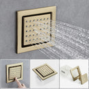 Ducha De Teto Embutir Inox 90x30 LED Bluetooth 6 Jatos Altezza