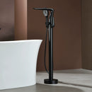 Torneira de Piso para Banheira com Ducha Manual Brixon