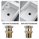 Válvula De Escoamento Click Para Cuba De Banheiro Safeb