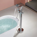 Torneira de Piso para Banheira com Ducha Manual Brixon