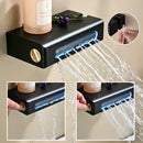 Ducha De Teto Embutir Inox 58x38 LED Bluetooth Bica Noblesse