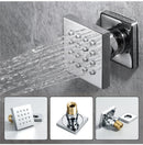 Ducha De Teto Embutir Inox 90x30 LED Bluetooth Jatos Opulence