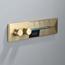 Ducha De Teto Embutir Inox 55x55 LED Bluetooth Spa Cremona