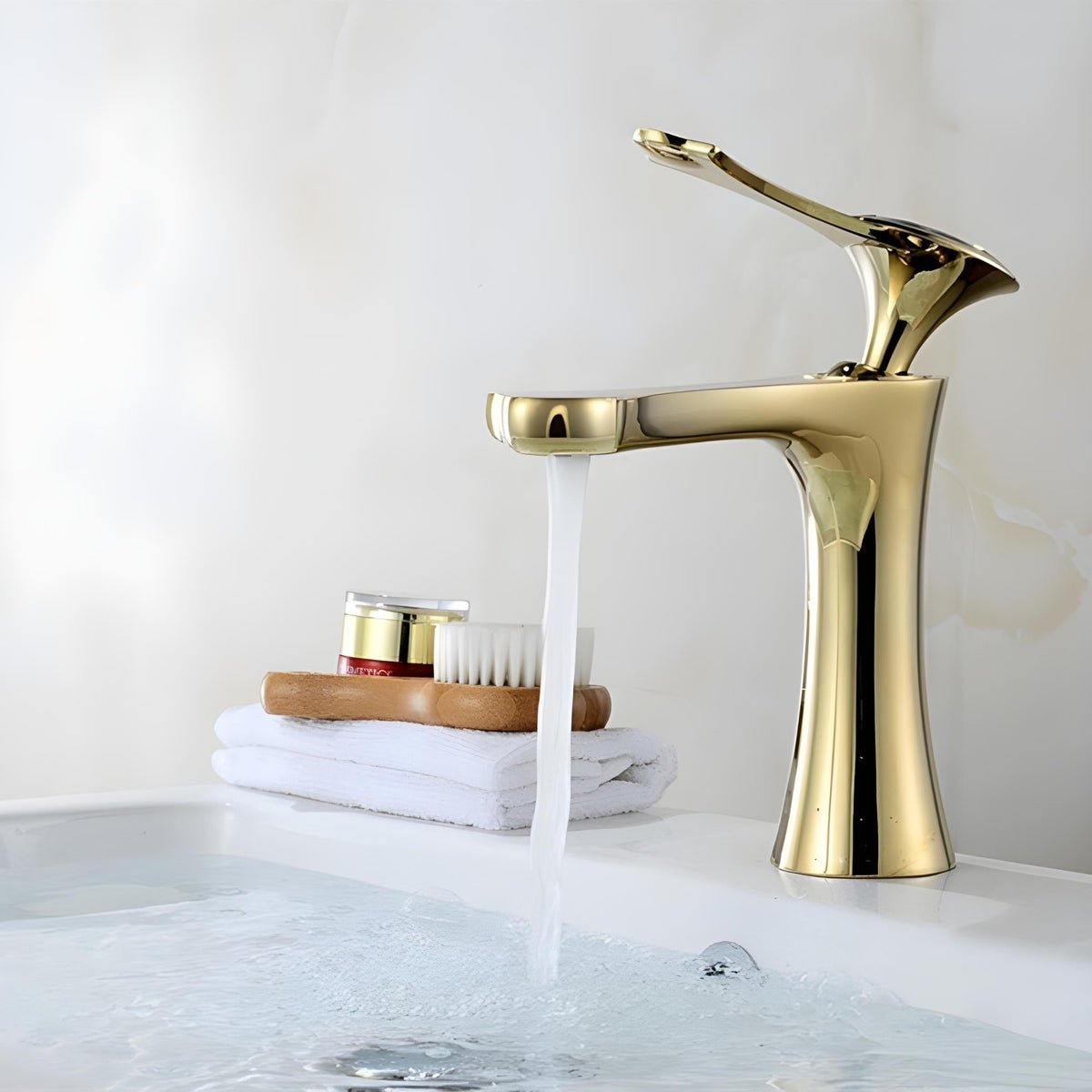 Torneira Para Banheiro Monocomando Com Cristal Reale - Homedeccori