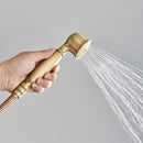 Chuveiro Vintage Com Torneira e Misturador Bronze Antigo Spark