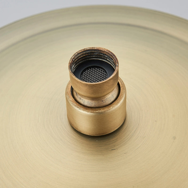Chuveiro Vintage Com Torneira e Misturador Bronze Antigo Spark