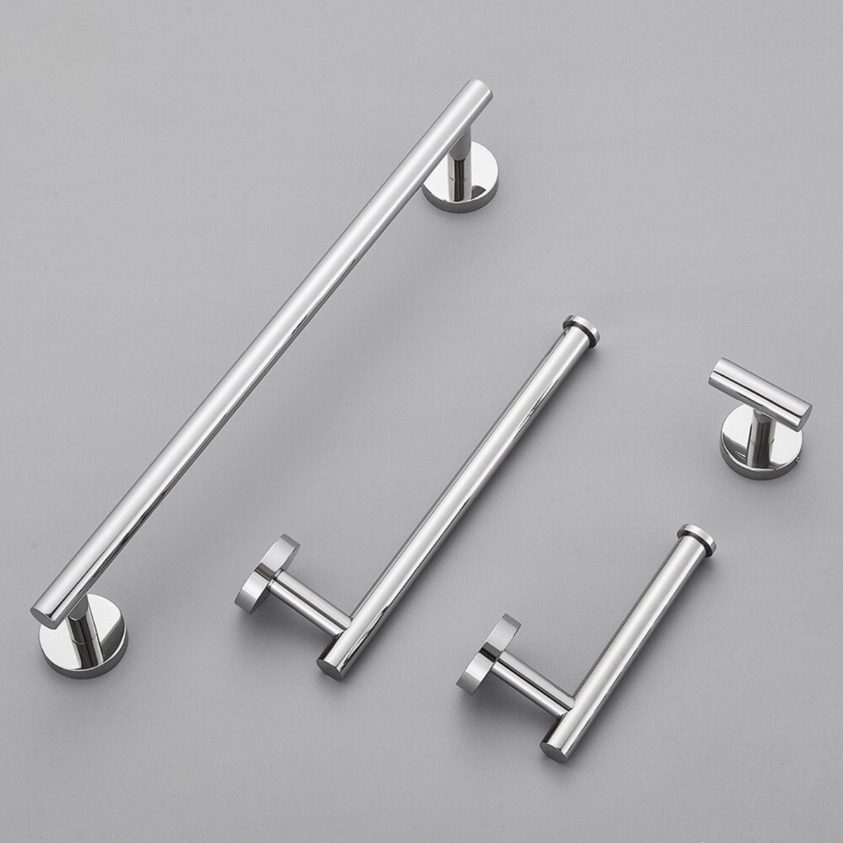 Acessórios Para Banheiro Inox Cromado Belfor Homedeccori - Homedeccori
