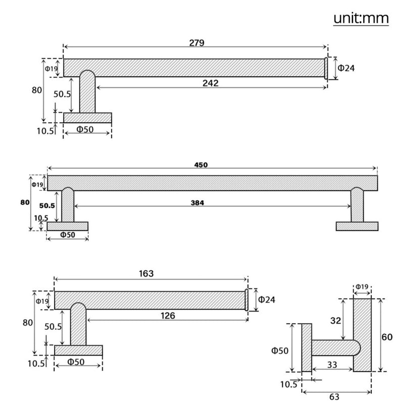 Acessórios Para Banheiro Inox Cromado Belfor Homedeccori