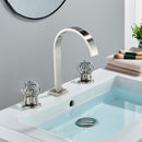 Torneira Duplo Comando Banheiro Lux Cristal