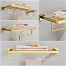 Acessórios para Banheiro Dourado Inox Shine Homedeccori