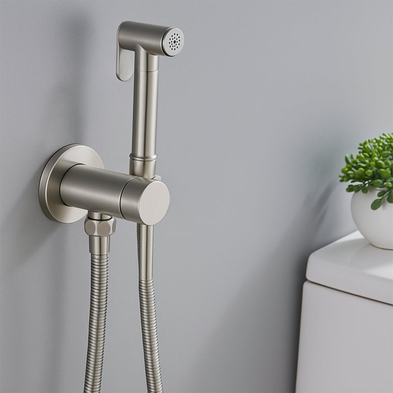 Ducha Higienica Inox Para Banheiro Monocomando AquaMix