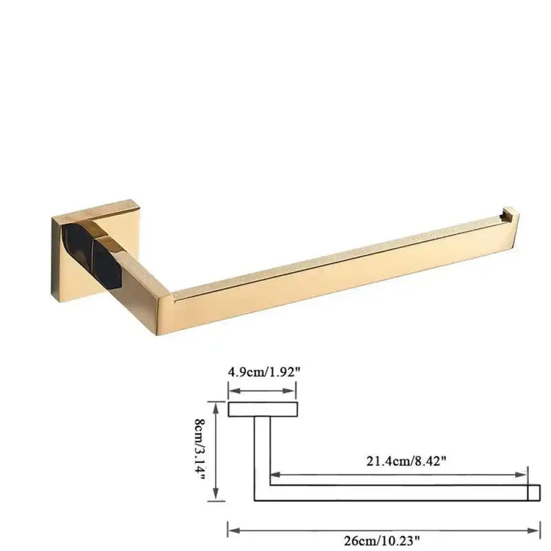 Acessórios Para Banheiro Inox 304 Dourado Shine 1 Peça Gancho / Á Pronta Entrega Acessorios Banheiro