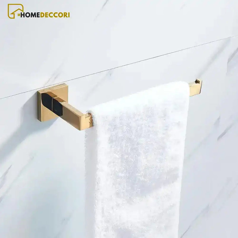 Acessórios para Banheiro Inox 304 Dourado Shine - Homedeccori