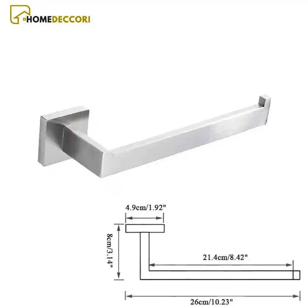 Acessórios para Banheiro Inox 304 Níquel Escovado Shine - Homedeccori