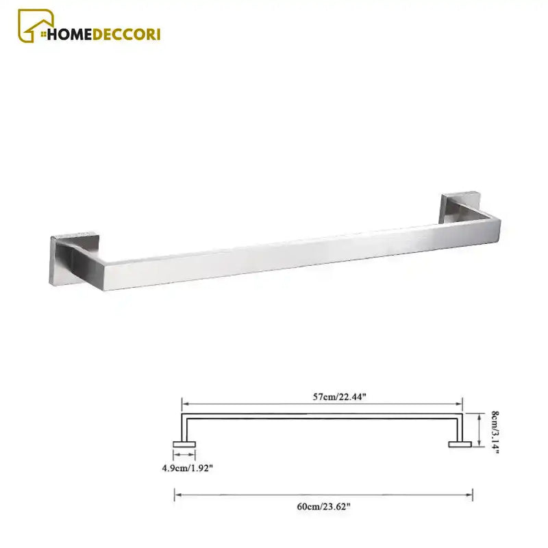 Acessórios para Banheiro Inox 304 Níquel Escovado Shine - Homedeccori