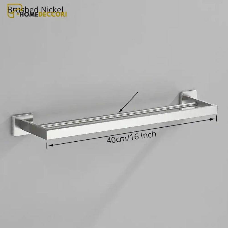 Acessórios para Banheiro Inox 304 Níquel Escovado Shine - Homedeccori