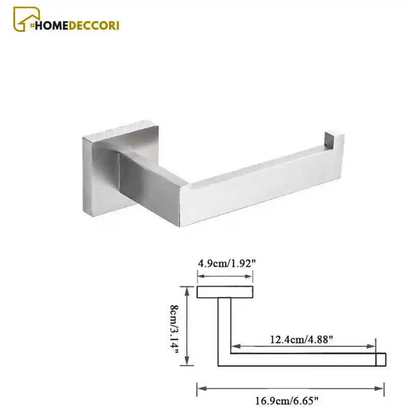 Acessórios para Banheiro Inox 304 Níquel Escovado Shine - Homedeccori