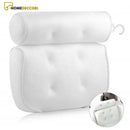 Almofada Para Banheira Spa Branca De Luxo 3d Antiderrapante - Homedeccori