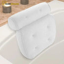 Almofada Para Banheira Spa Branca De Luxo 3d Antiderrapante - Homedeccori