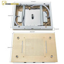 Ducha De Teto Embutir Spa Ef Led Chuva Com Cascata De Inox - Homedeccori