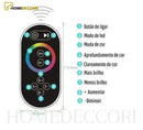 controle remoto led ducha de teto