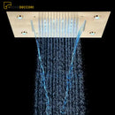 Ducha De Teto Embutir Spa Ef Led Chuva Com Cascata De Inox - Homedeccori