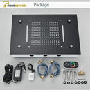 ducha de teto acessorios completo instalação