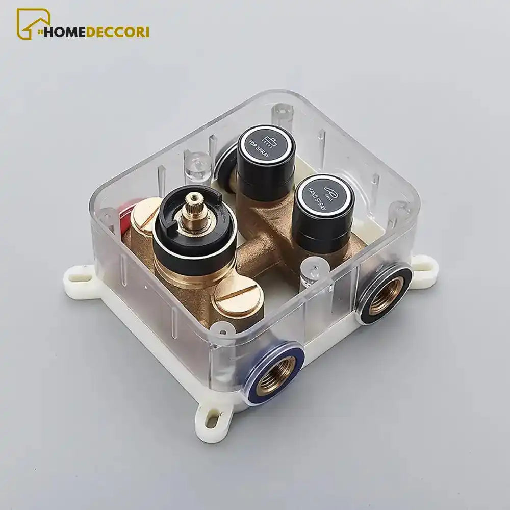 Chuveiro De Teto Monocomando Slim Preto Fosco SpaCielo - Homedeccori