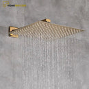 Chuveiro Quadrado inox Slim Parede West Village - Homedeccori