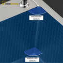 Cuba Gourmet Cozinha Inox Preto Quadrada Com Acessórios Preta